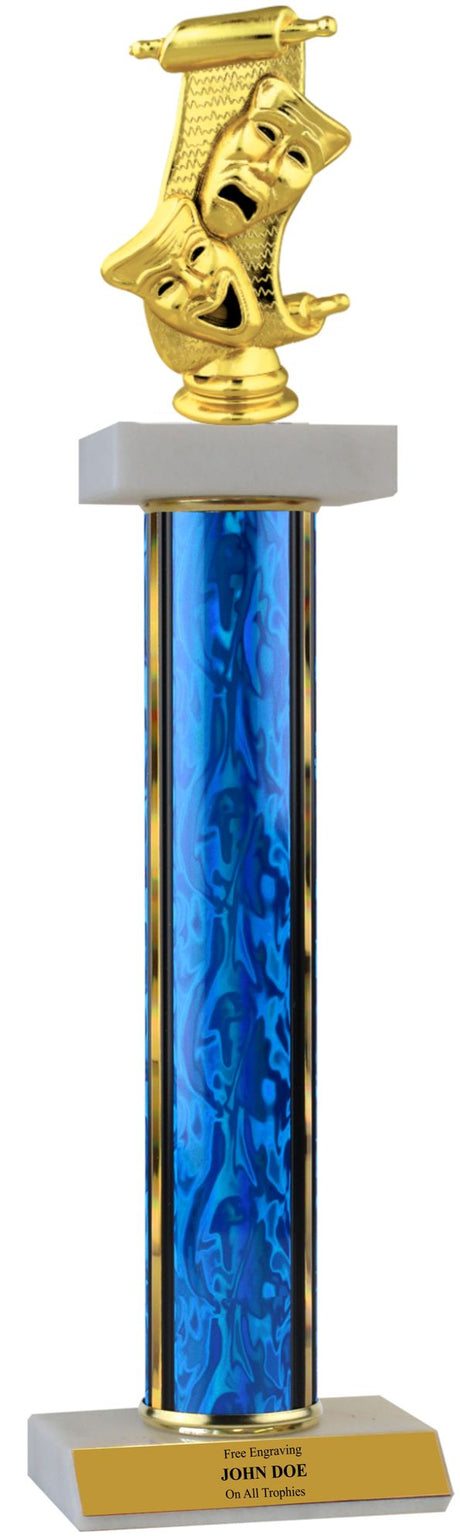Drama Deluxe Double Marble Trophy