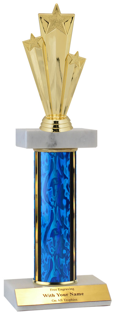 Star Performer Deluxe Double Marble Trophy
