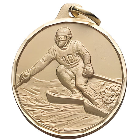 Downhill Skiing Medals, Male (1 1/4")
