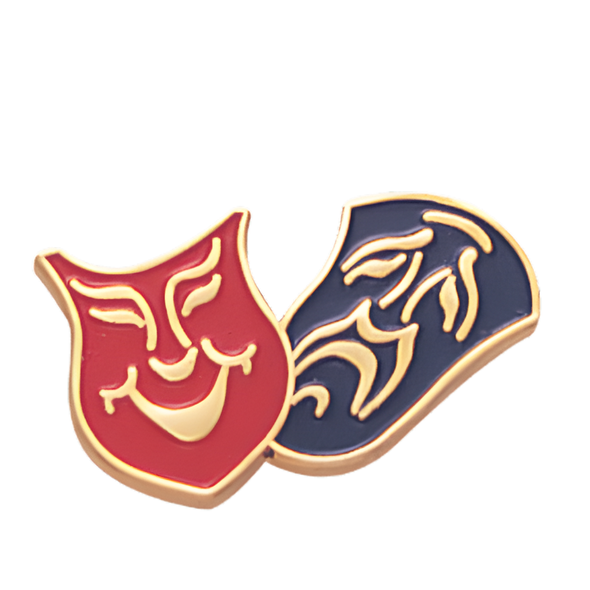 Drama Mask Pins