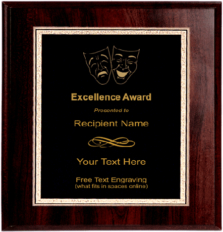 Drama Plaque