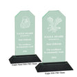 Eagle Acrylic Award with Weighted Black Base