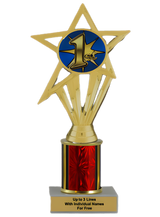 Budget 1st Place Column Insert Trophy