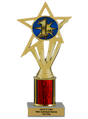Budget 1st Place Column Insert Trophy