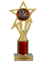 Budget 2nd Place Column Insert Trophy