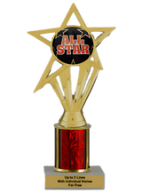 Budget All Star Column Insert Trophy