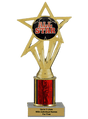 Budget All Star Column Insert Trophy