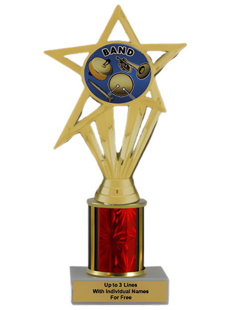 Budget Band Column Insert Trophy