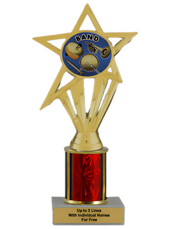 Budget Band Column Insert Trophy