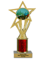 Budget Camping Column Insert Trophy