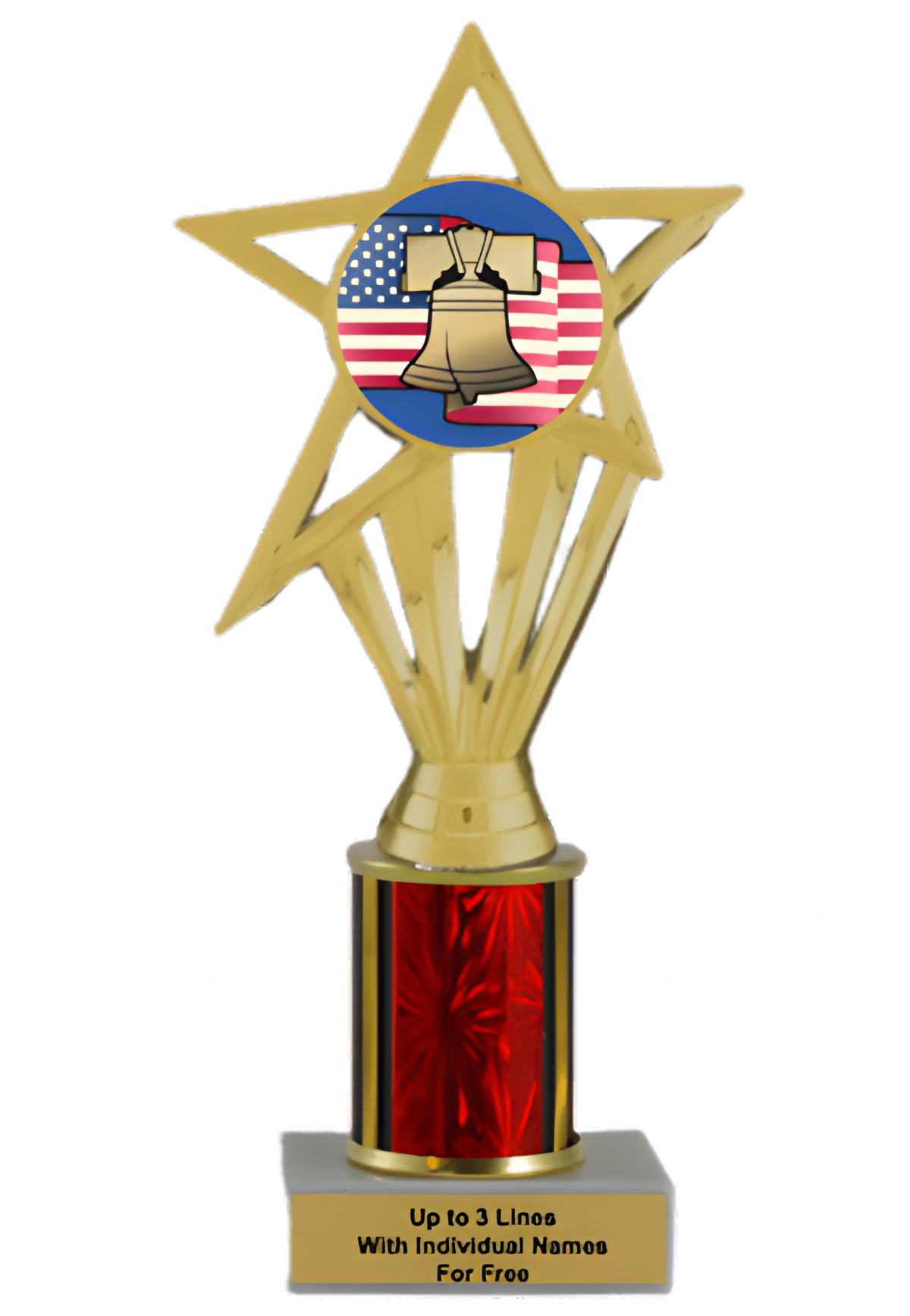 Budget Citizenship Column Insert Trophy