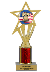 Budget Citizenship Column Insert Trophy
