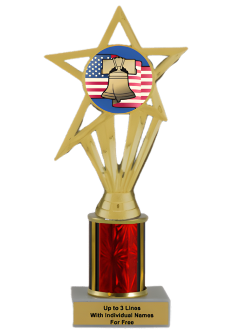 Budget Citizenship Column Insert Trophy