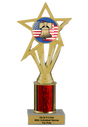 Budget Citizenship Column Insert Trophy