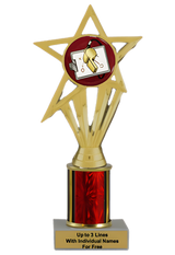 Budget Coach Column Insert Trophy