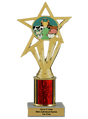 Budget County Fair Column Insert Trophy