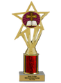 Budget Religious Cross Column Insert Trophy