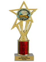 Budget Culinary Column Insert Trophy
