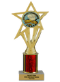 Budget Culinary Column Insert Trophy