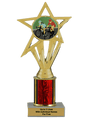 Budget Cycling Column Insert Trophy