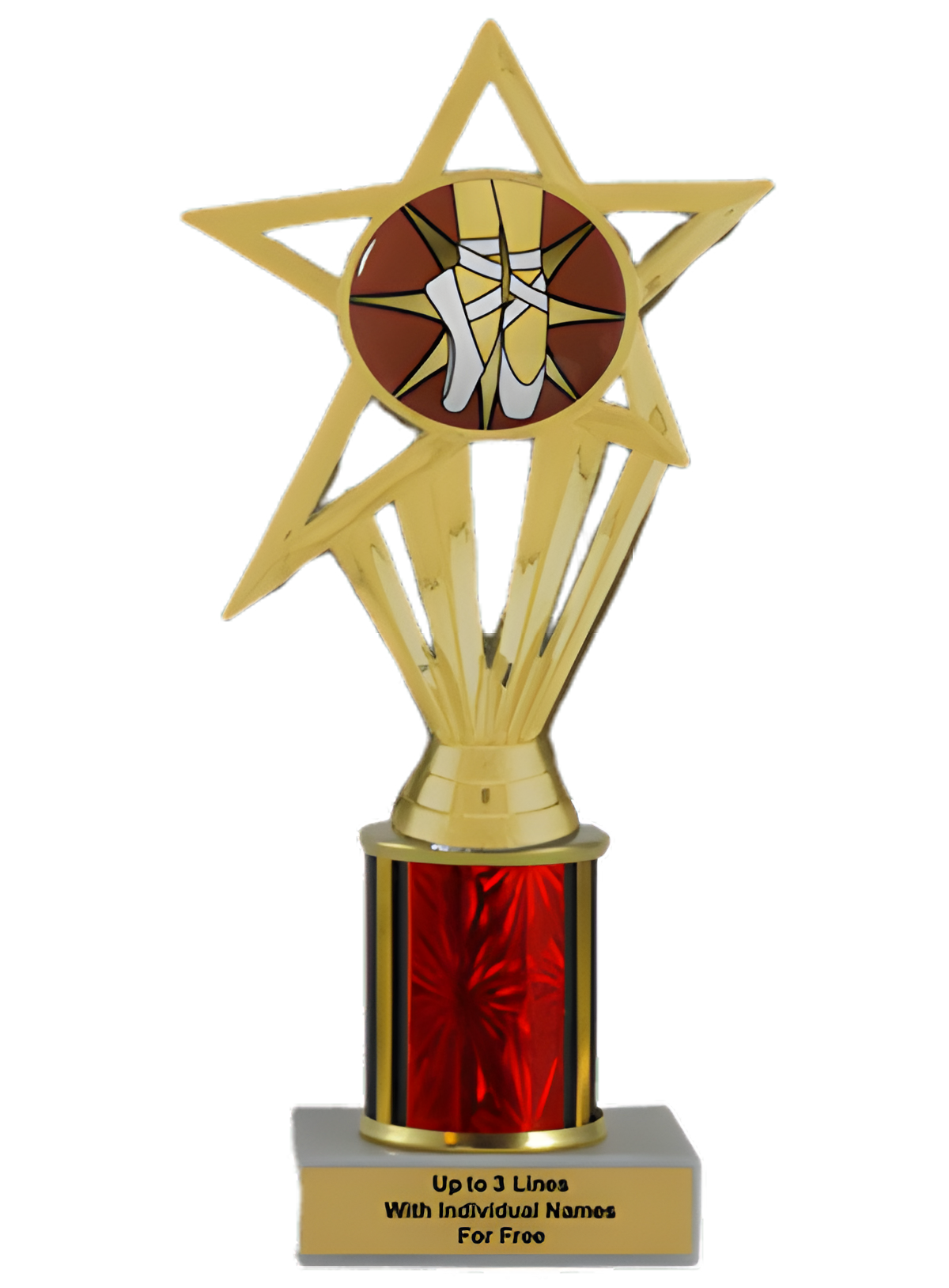 Budget Dance Column Insert Trophy