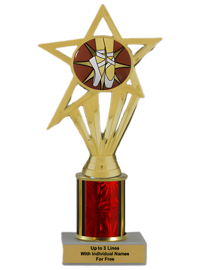 Budget Dance Column Insert Trophy