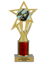 Budget Fishing Column Insert Trophy