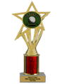 Budget Golf Column Insert Trophy