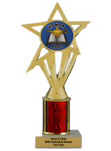 Budget Honor Roll Column Insert Trophy