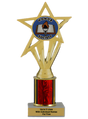 Budget Honor Society Column Insert Trophy