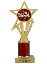 Budget Most Improved Column Insert Trophy