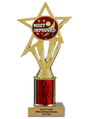 Budget Most Improved Column Insert Trophy