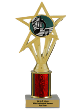 Budget Music Column Insert Trophy