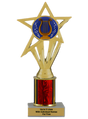 Budget Music Lyre Column Insert Trophy