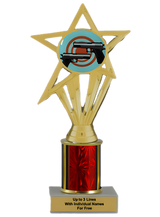 Budget Pistol Shooting Column Insert Trophy