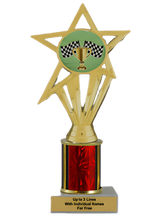 Budget Racing Column Insert Trophy