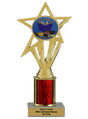Budget Reading Column Insert Trophy