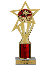 Budget Rising Star Column Insert Trophy