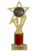 Budget Science Column Insert Trophy