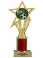 Budget Soccer Column Insert Trophy