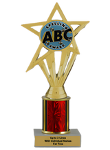 Budget Spelling Bee Column Insert Trophy