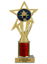 Budget Torch Column Insert Trophy