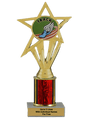 Budget Track Column Insert Trophy