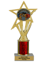 Budget Wrestling Column Insert Trophy