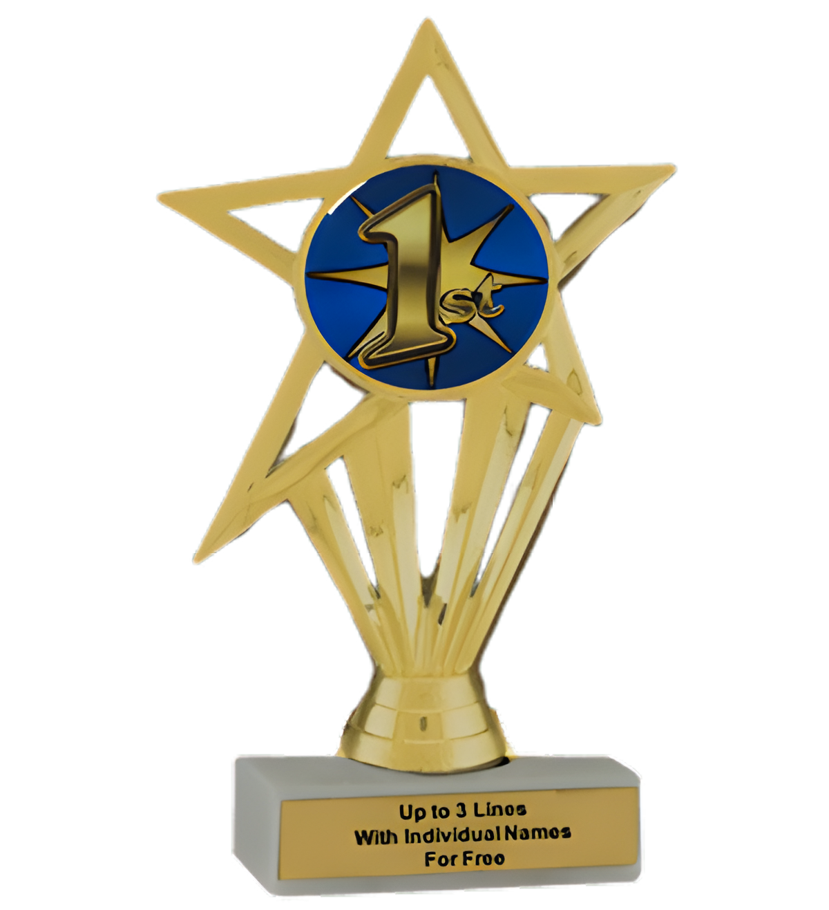 Budget 1st Place Insert Trophy
