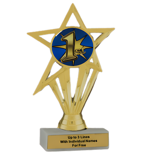 Budget 1st Place Insert Trophy