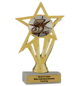 Budget 3rd Place Insert Trophy