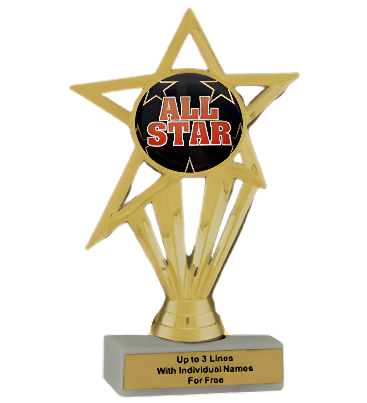 Budget All Star Insert Trophy