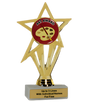Economy Participation Insert Trophy - Art