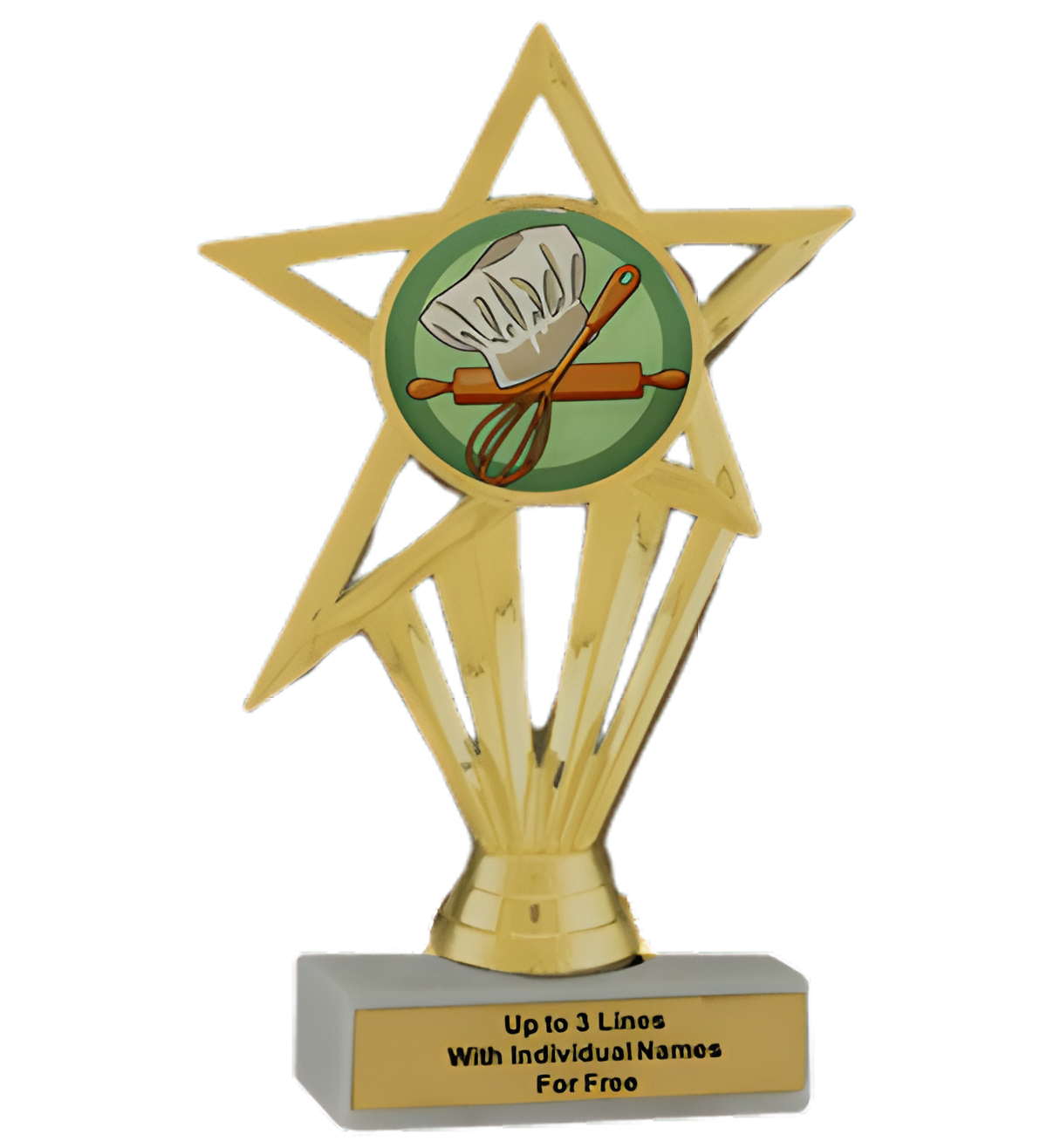 Budget Baking Insert Trophy